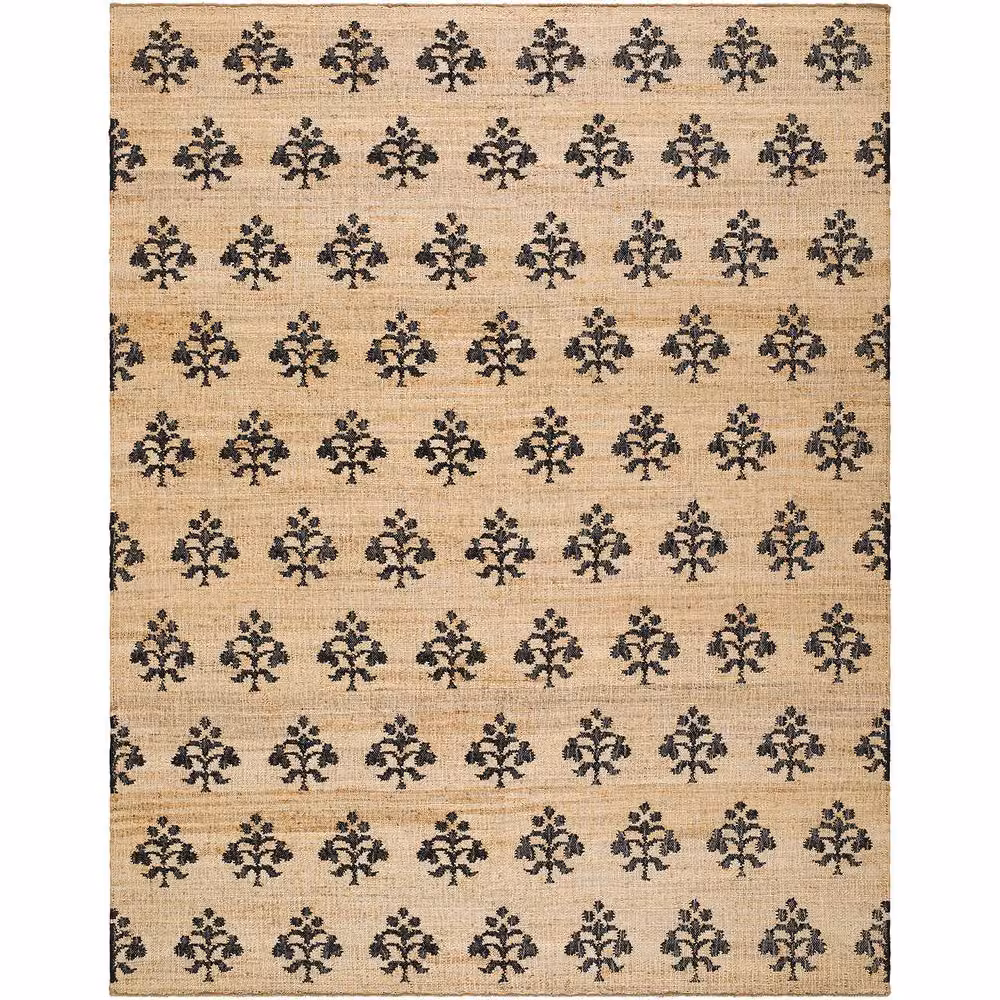 Livabliss Fiorina Hand Woven Modern Living Room Rug in Beige and Grey, Jute and Wool, W: 150 cm, D: 230 cm – 2