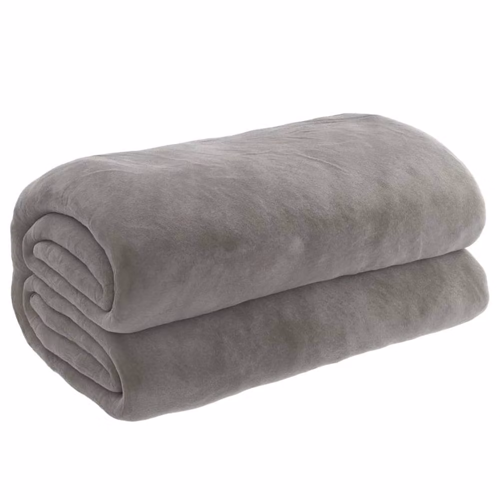 Berkfield Home Soft Weighted Blanket with Removable Cover, Grey, W/D: 200 x 200 cm, 13 kg – 2