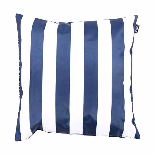 Bean Bag Bazaar Stripe Collection Blue Square Outdoor Cushions, Set of 2, W/D/H: 43 x 43 x 43 cm – 5