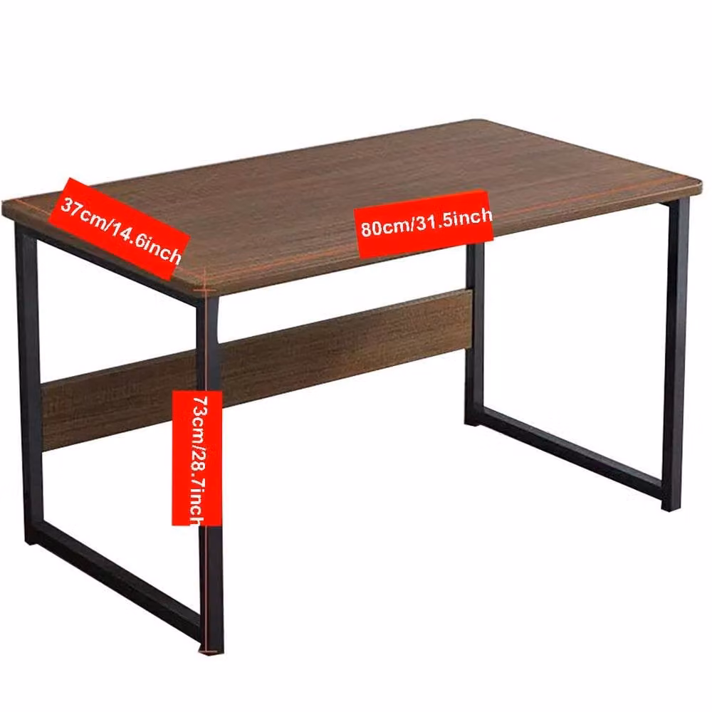 Havendro Modern Computer Desk for Home Office and Study, Brown, W/D/H: 120 x 60 x 72 cm – 2