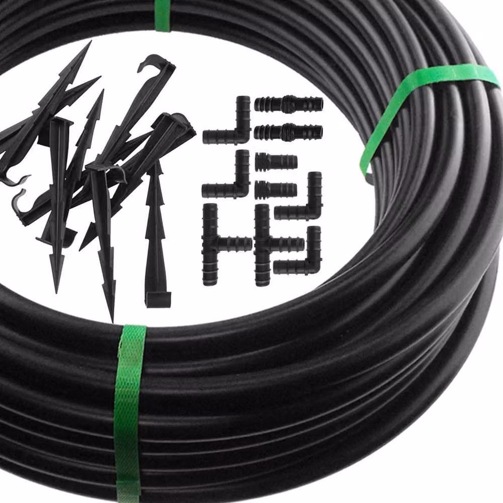 SPETLEK Black LDPE Garden Irrigation Water Pipe, 13 mm, 100 g – 2