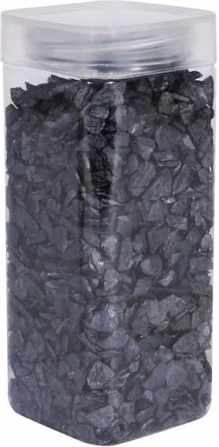 KDMD Pearlised Black Glass Pebbles, 2 x 750g