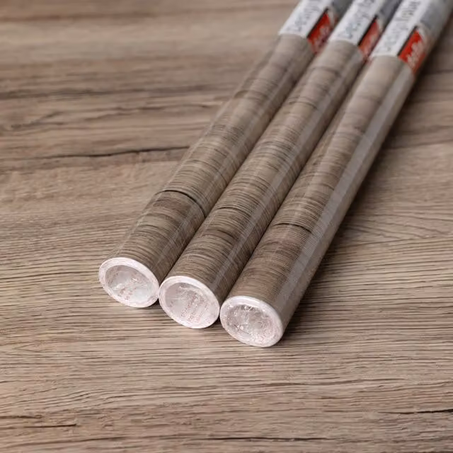 dc fix Sanremo Oak Self Adhesive Vinyl Wrap for Kitchen Doors and Worktops, Brown, W: 67.5 cm, L: 2 m (Pack of 3)