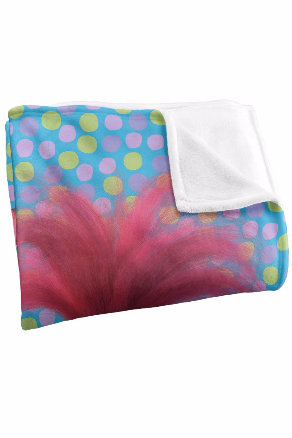 DreamWorks Trolls Super Soft Multicolour Throw Blanket, W: 152 cm, D: 127 cm – 3