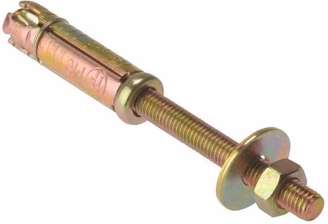 Forgefix Gold Galvanised Masonry Anchor Bolt Expander M8 x 80mm