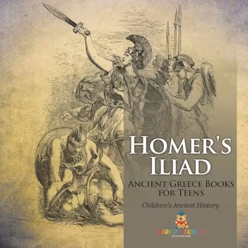 Baby Professor Homer's Iliad Multicolour Paper Book for Children and Teens