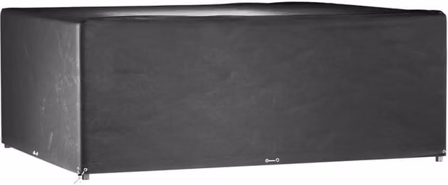 Berkfield Home Set of 2 Water Repellent Rectangular Sofa Garden Furniture Covers in Black, W/D/H: 278 x 204 x 105 cm – 1