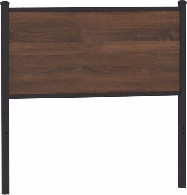 Berkfield Home Classic Headboard in Brown Oak, Width: 90 cm – 1