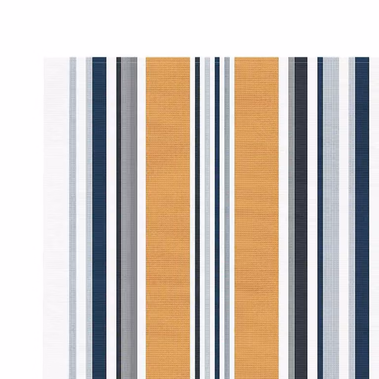 Berkfield Home Replacement Awning Fabric in Multicolour Stripe, W: 6 m, D: 3 m