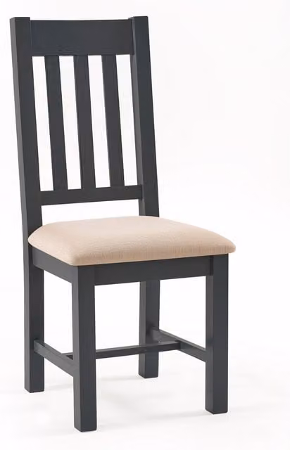 Julian Bowen Bordeaux Dining Chairs, Set of 2, Grey, H105 x W47 x D54 cm – 3