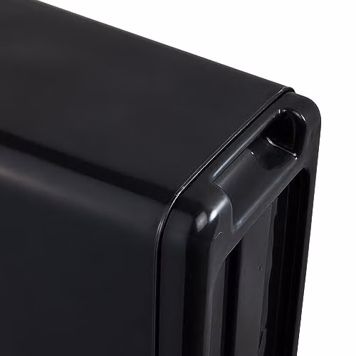 Keeeper Premium Rubbish Bin with Flip Lid, 25 Litre, Nordic Blue – 4