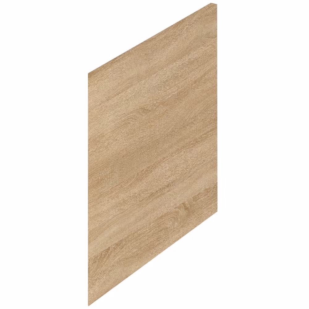 Royal Bathrooms Natural Oak Shower Bath End Panel, Brown, Height: 70 cm