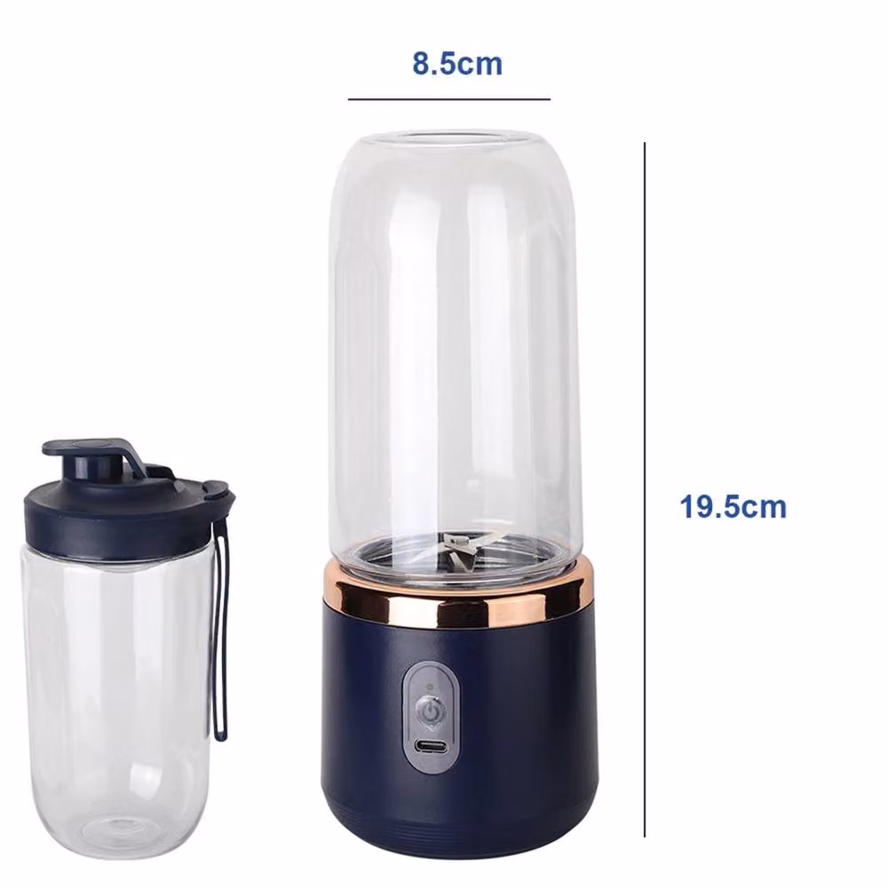 SPETLEK Portable Electric Juice Maker and Blender, 400 ml, Blue – 2