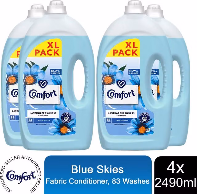 Comfort Fabric Conditioner Blue Skies 4 x 9960 kg