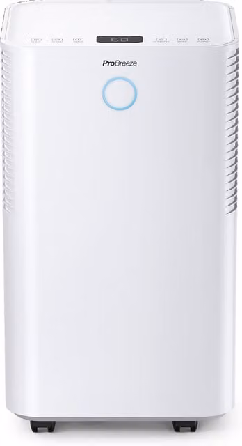 Pro Breeze 12L High Capacity Dehumidifier with Max Extraction, White