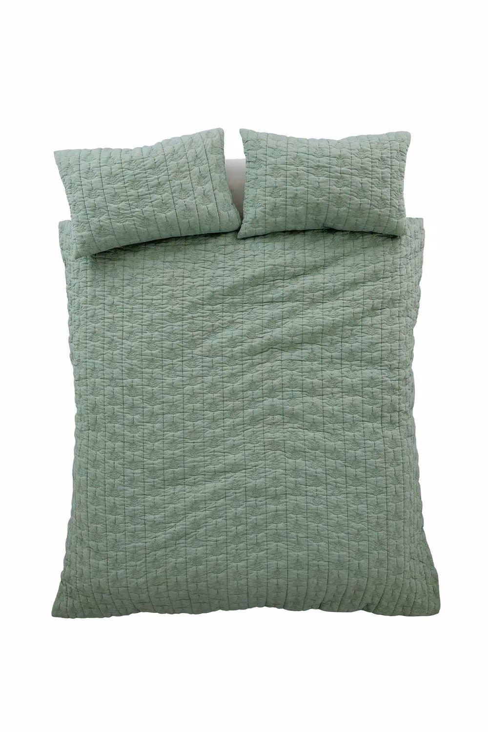 Pineapple Elephant Pinsonic Christmas Tree Jersey Duvet Cover Set in Green, W/D/H: 200 x 200 cm – 2