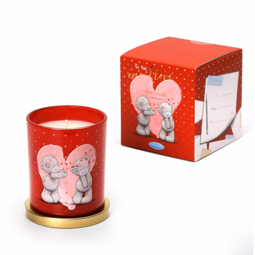 Me To You One I Love Rose and Vanilla Scented Candle, 206g, Red and Gold – 2