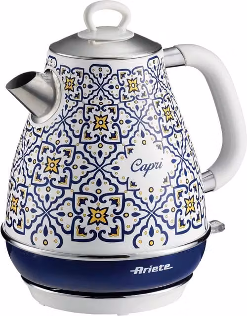 Ariete Capri Design Cordless Kettle, 1.7L, Multicolour – 1