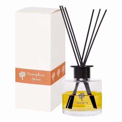 Nicola Spring Pumpkin Spice Glass Reed Diffuser, 200ml