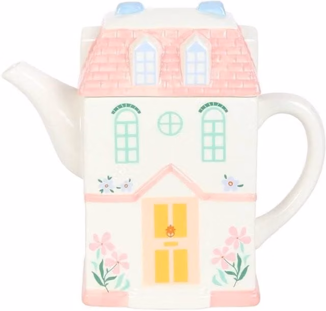 Something Different Floral Ceramic Teapot in Multicolour