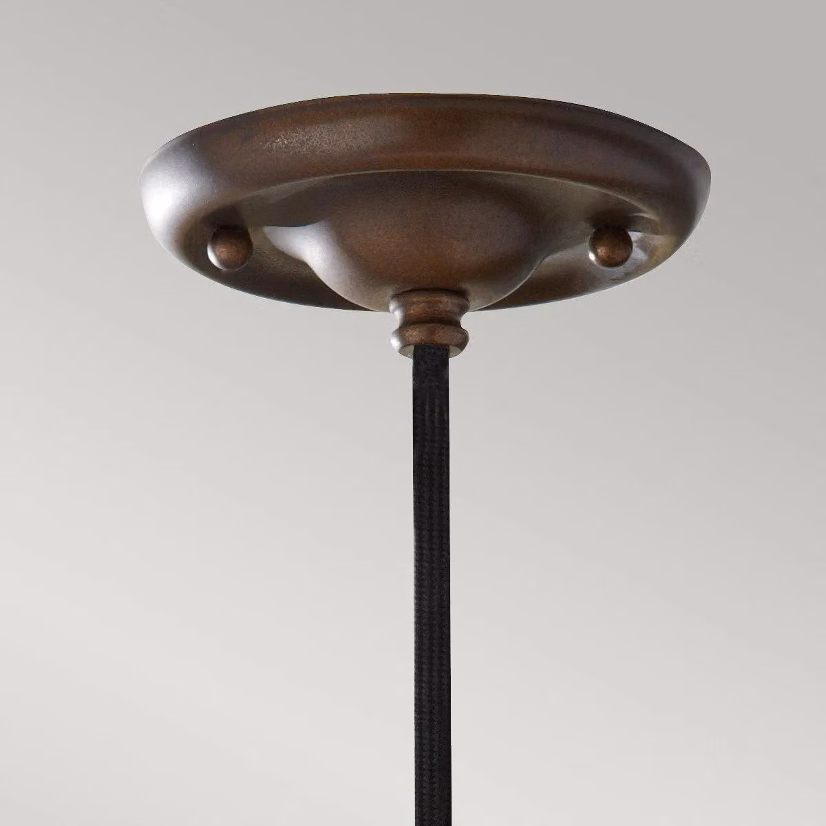 Netlighting Urban Renewal Dome Ceiling Pendant Light in Bronze and Black with E27 Socket – 2