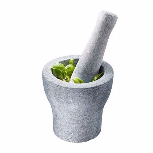 Gefu Vesto Granite Mortar and Pestle in Dark Grey – 2