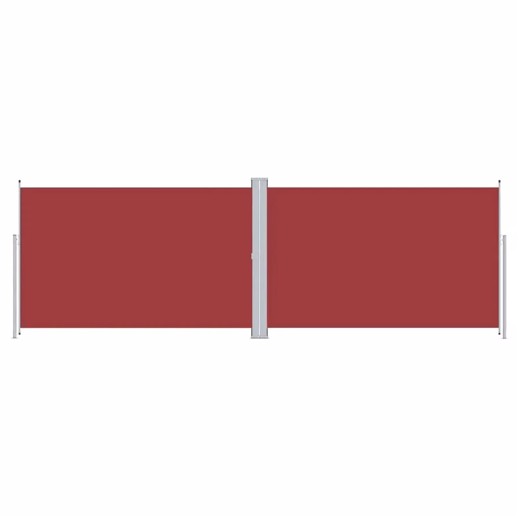 Berkfield Home Red Retractable Roller Side Awning, W/D/H: 200 x 600 cm – 2