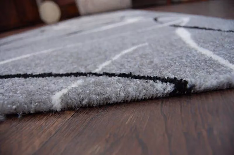 RugsX Silver Choco Runner in Grey, W/D: 70 x 390 cm – 3
