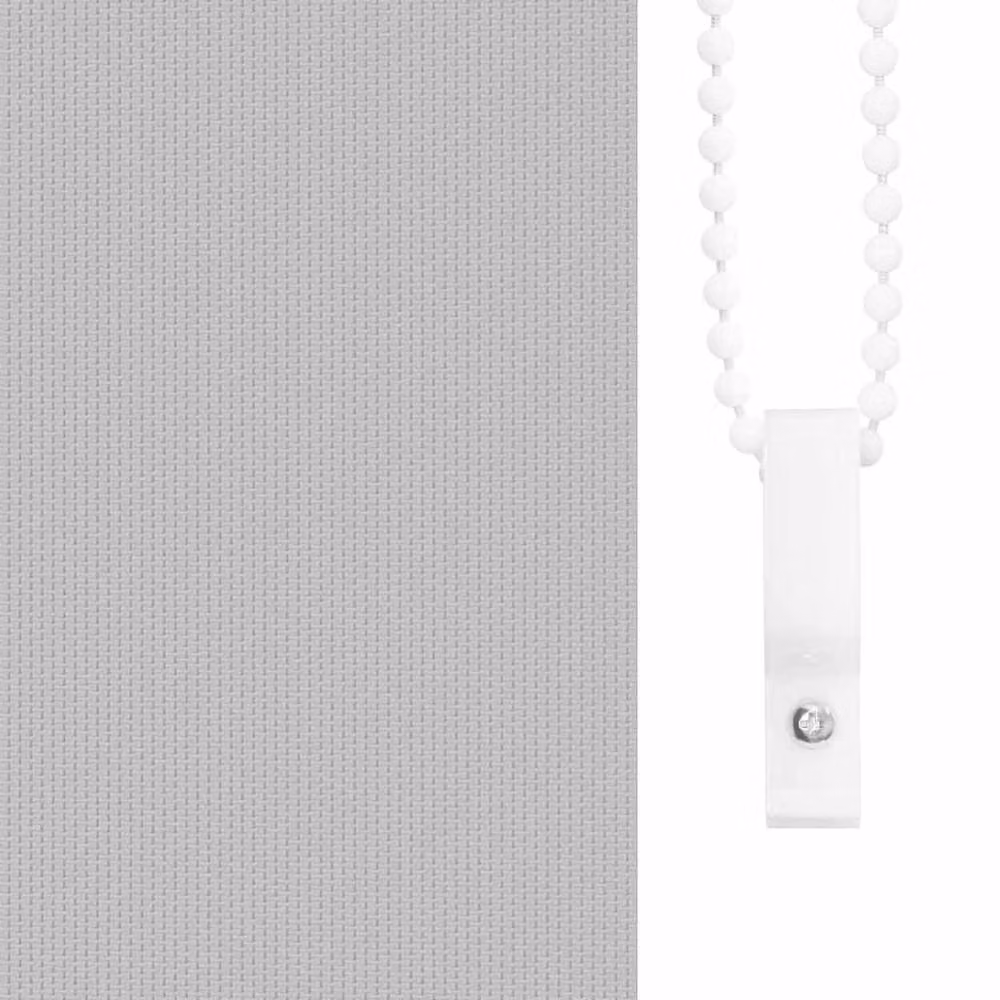Berkfield Home Grey Blackout Fabric Roller Blind W: 80 cm, H: 130 cm – 2