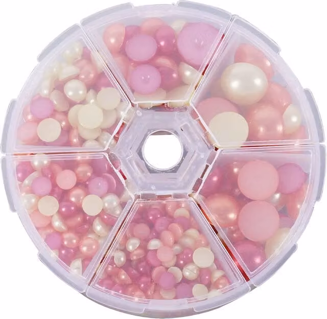 Art Studio Hobby Brights Multicolour Pearls for Adults