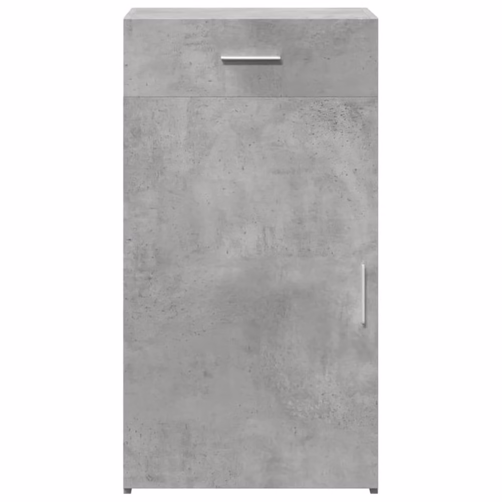 Berkfield Home Concrete Grey Sideboard in Engineered Wood W/D/H: 50 x 42.5 x 93 cm – 3