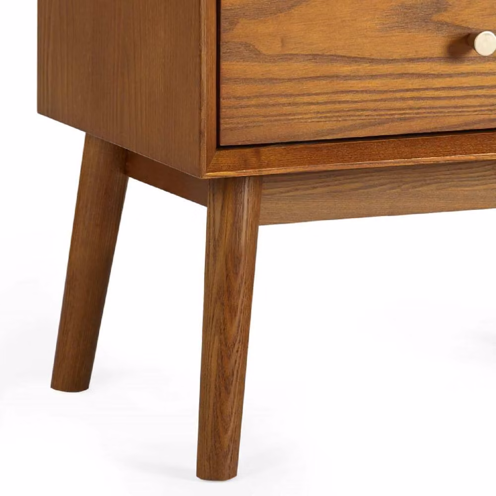 Cheshire Premium Calder 2 Drawer Bedside Unit in Brown – 4