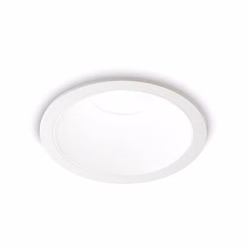 Netlighting Game Round Recessed LED Downlight, White, 1100Lm, 3000K Warm White