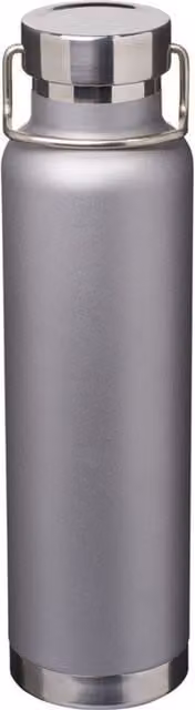Floso Thor Grey Stainless Steel Vacuum Insulated Water Bottle, 650ml – 1