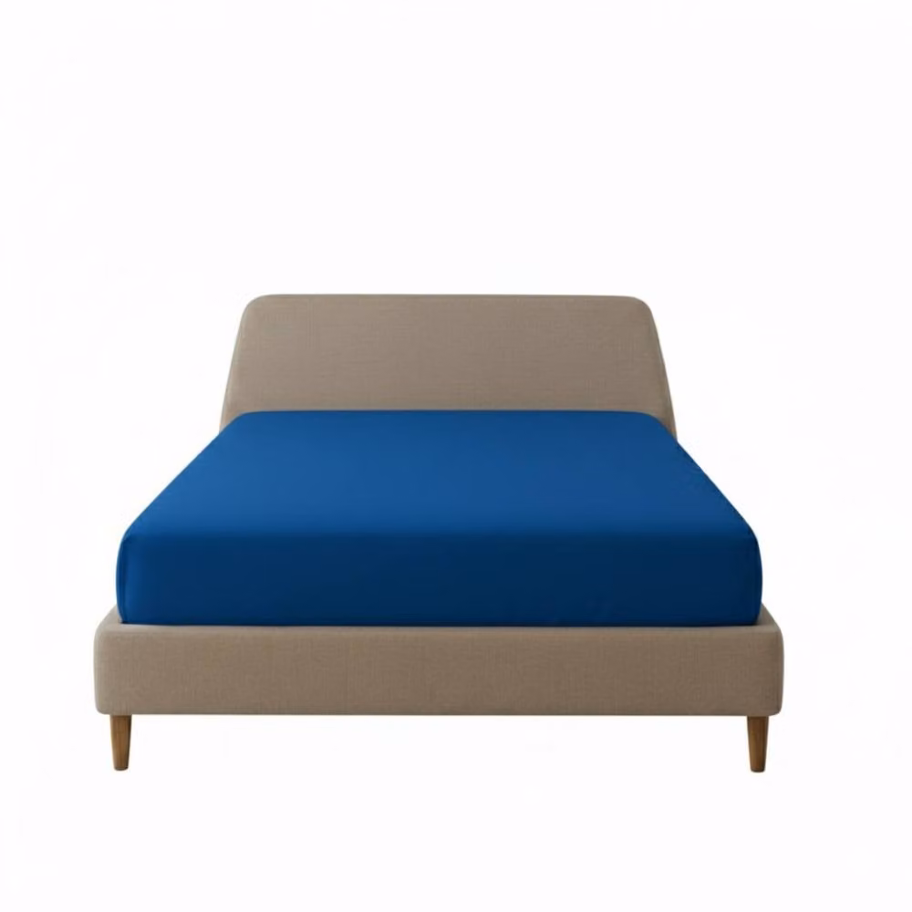 Snug City Double Flannelette Fitted Sheet in Teal, Extra Deep 40 cm, Soft Brushed Cotton – 2