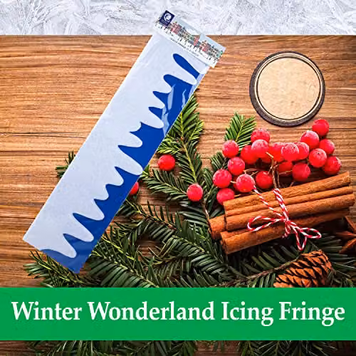 VFM e-Store White Decorative Christmas Icicle Fringe – 3