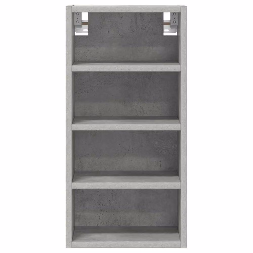 Berkfield Home Wall Mounted Hanging Cabinet in Concrete Grey, W/D/H: 30 x 29.5 x 60 cm – 2