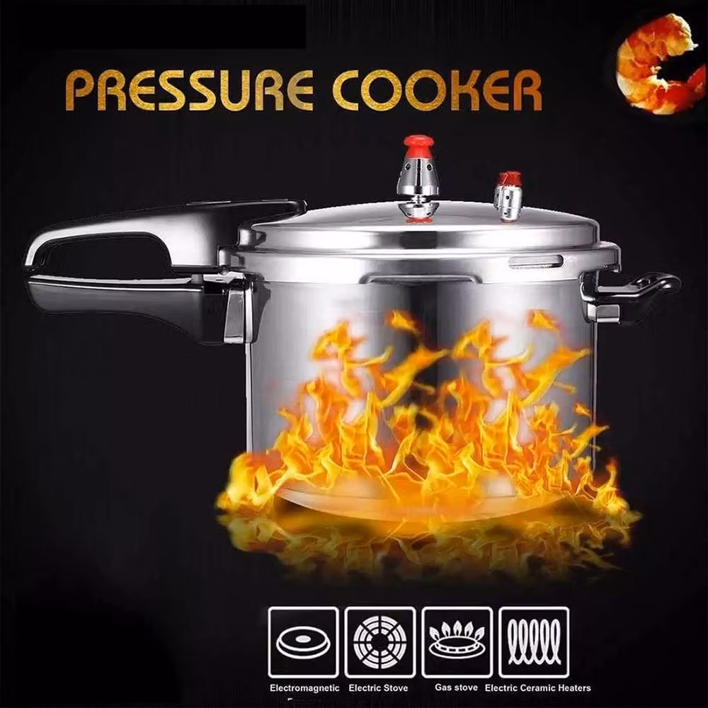 Kelvenix 9 l Aluminium Pressure Cooker in Silver – 5
