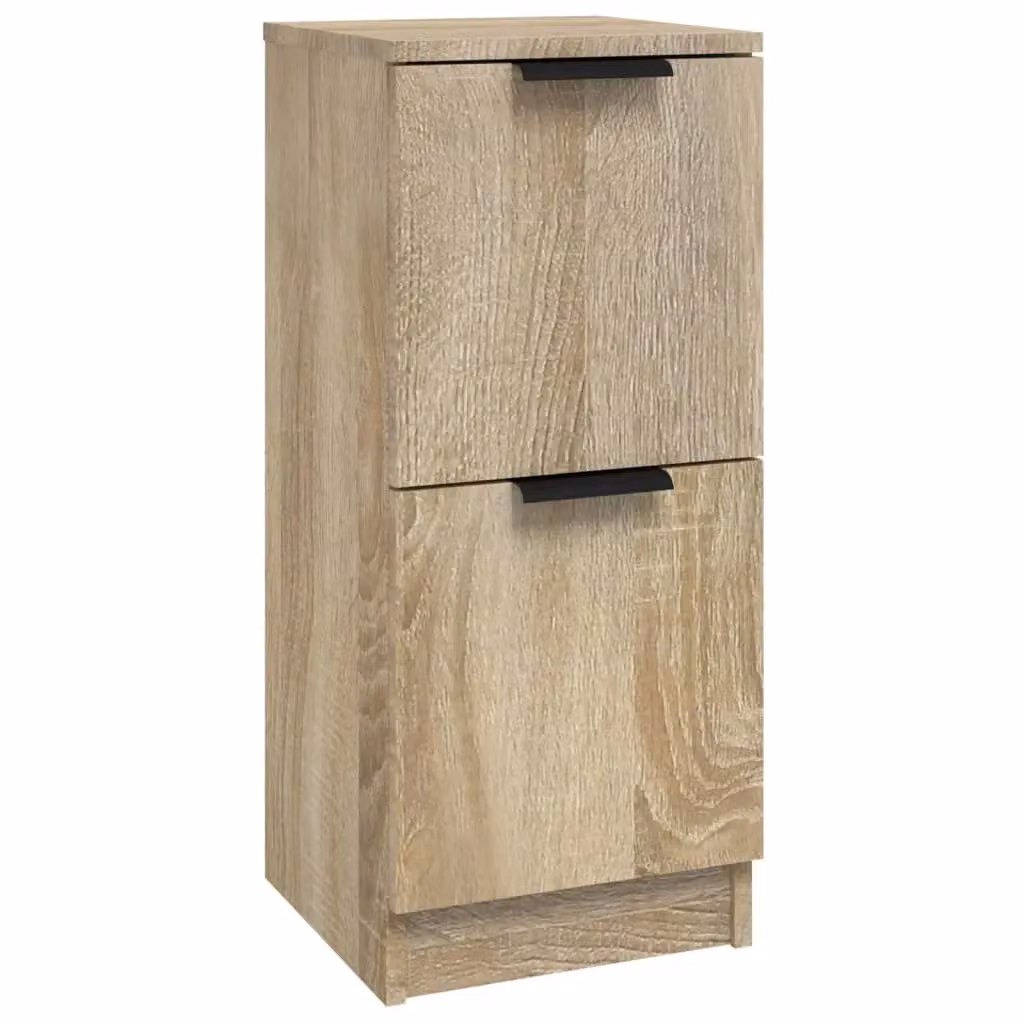 Berkfield Home Sonoma Oak Sideboard in Brown, W/D/H: 30 x 30 x 70 cm – 2