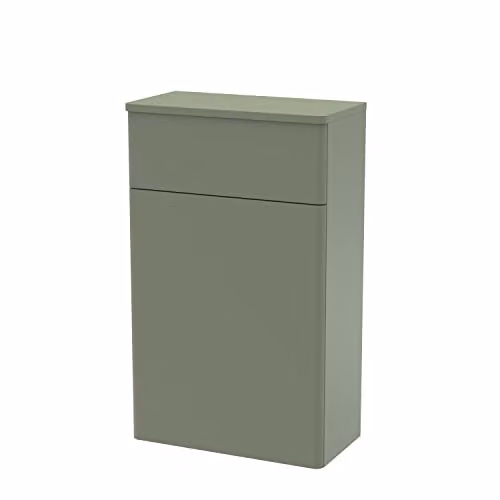 nuie CLA841 Classique Traditional Bathroom Floor Standing WC Toilet Unit in Satin Green, W: 500 mm