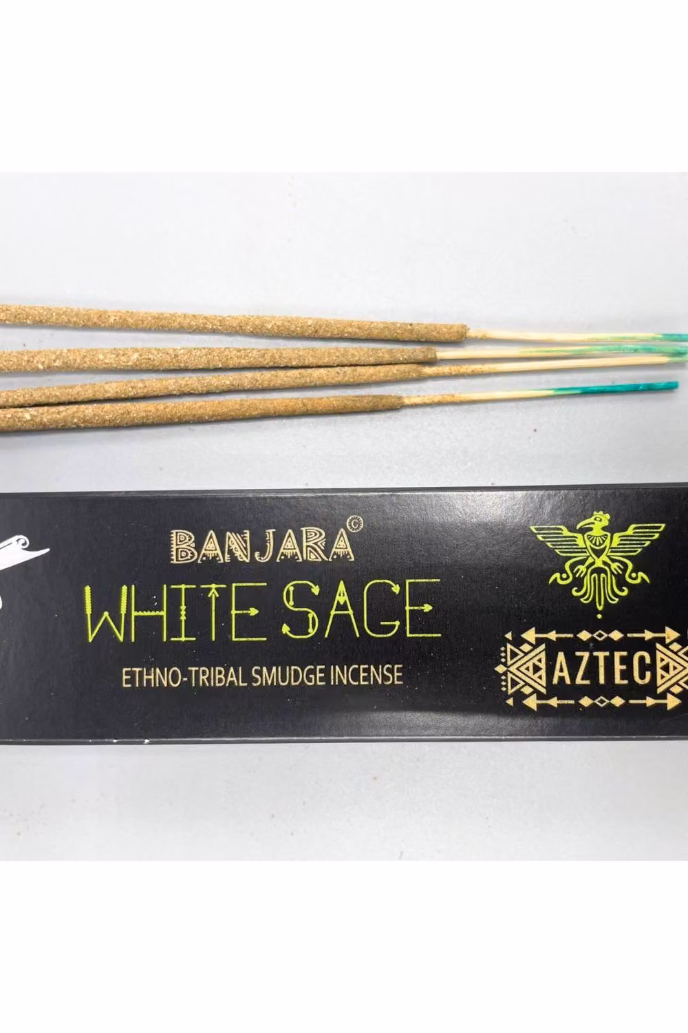 KDMD Banjara Tribal White Sage Smudge Incense for Cleansing and Meditation in Brown – 3