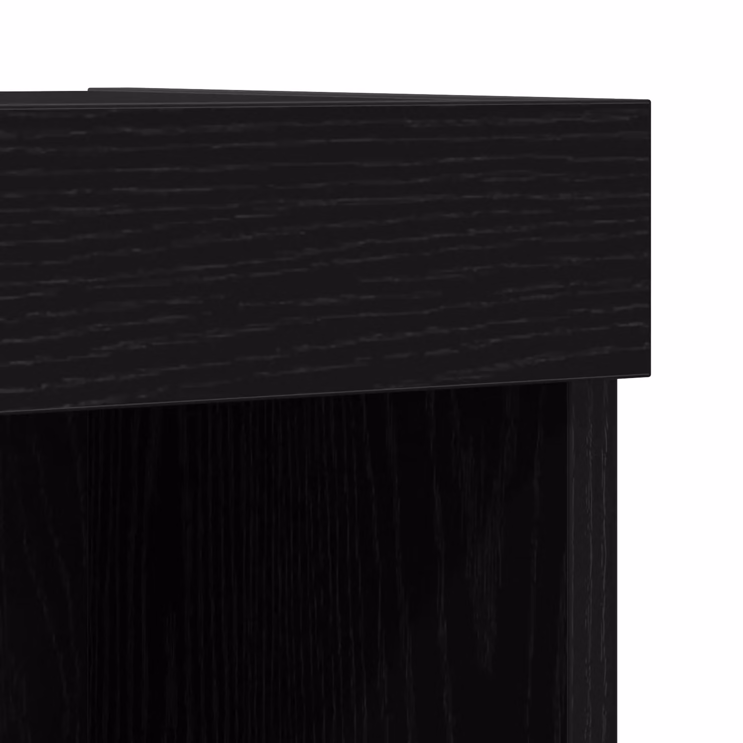 Berkfield Home Set of 2 Modern Wall Mounted TV Cabinets with Integrated LED Lighting in Black Oak, W/D/H: 60 x 40 x 40 cm – 8