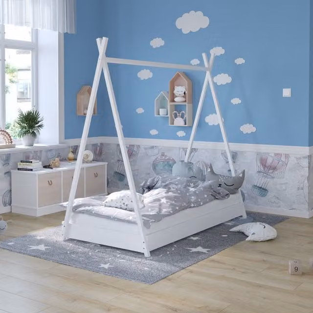 Love For Sleep Tipi Junior Bed in White