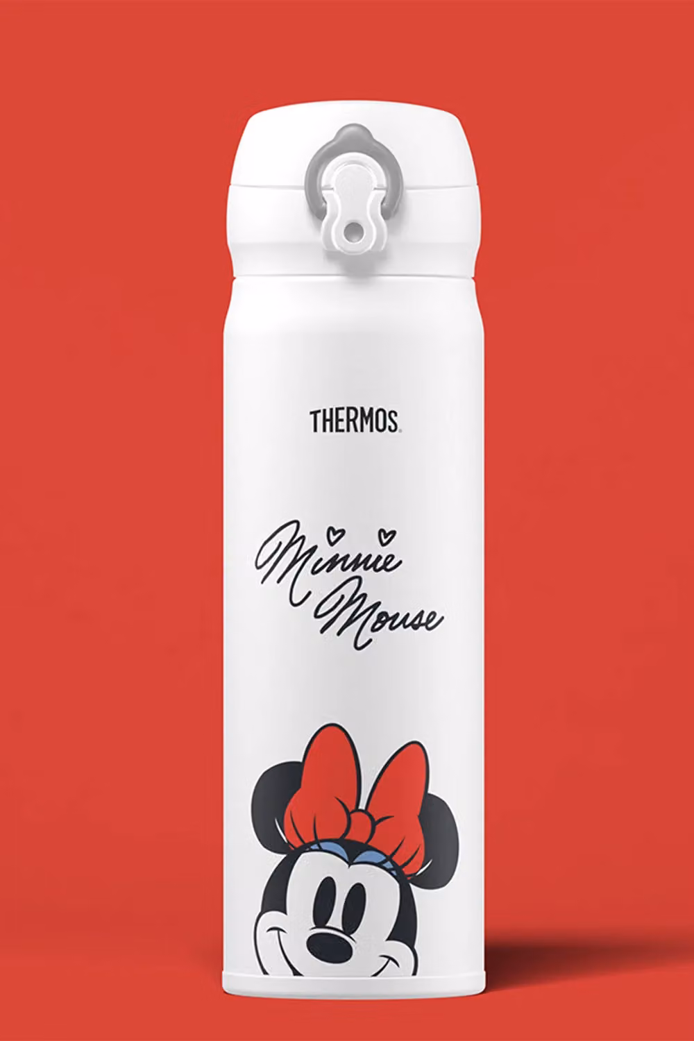 Thermos Disney Minnie Mouse Signature Direct Drink Flask, White, 0.26 l – 5
