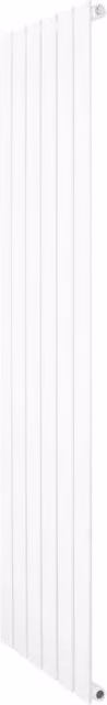 Monstershop Flat Single Column Steel Radiator, White, H: 160 cm, W: 42 cm – 1