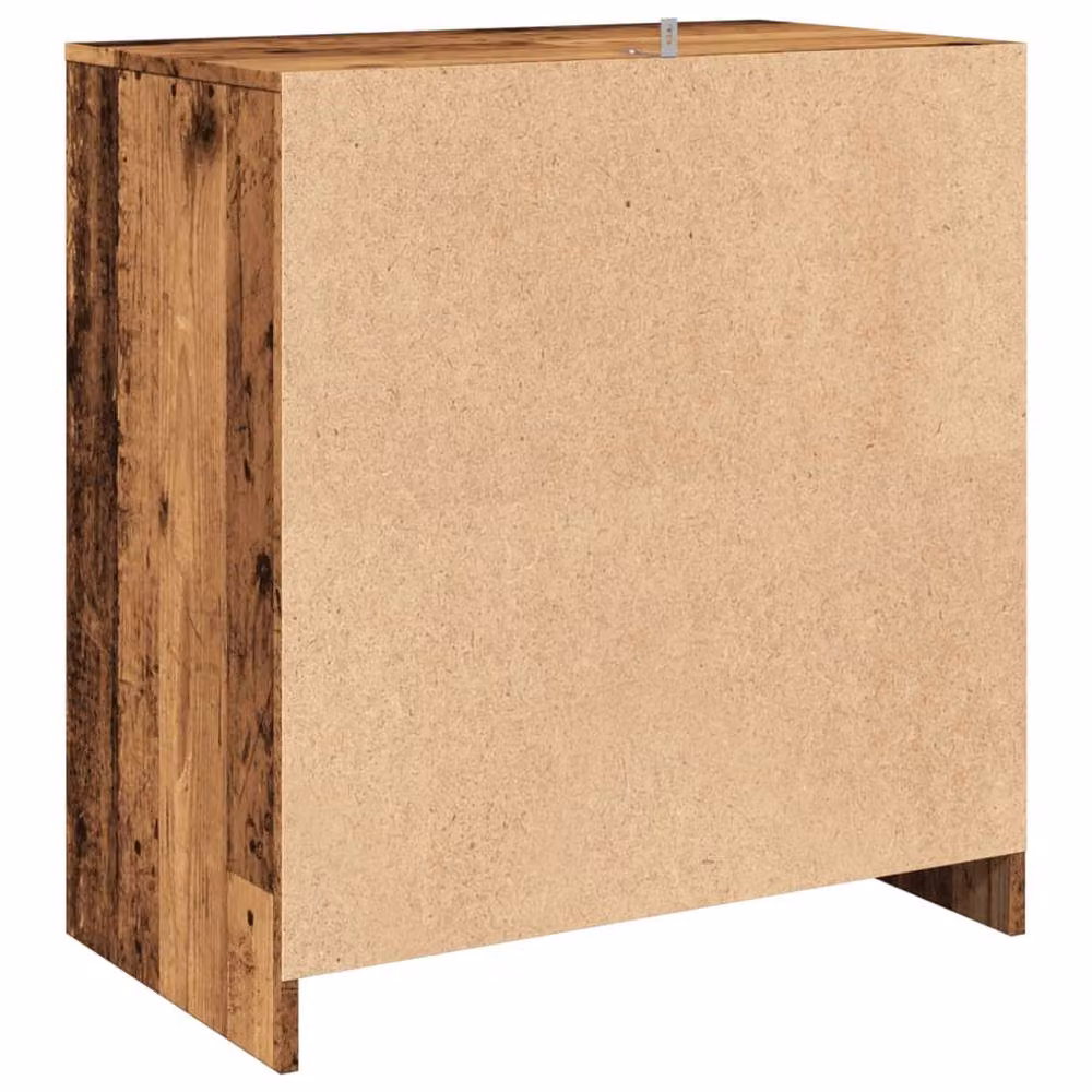 Berkfield Home Rustic Old Wood Sideboard in Brown, Engineered Wood, W/D/H: 70 x 41 x 75 cm – 4