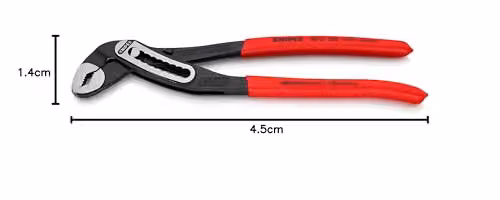 Knipex Alligator Water Pump Pliers in Red, 250 mm – 5