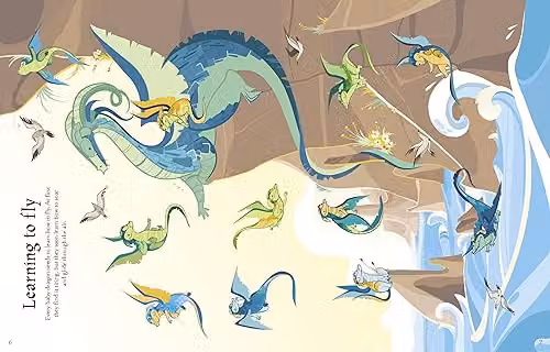 Usborne Dragons Sticker Book, Multicolour – 3