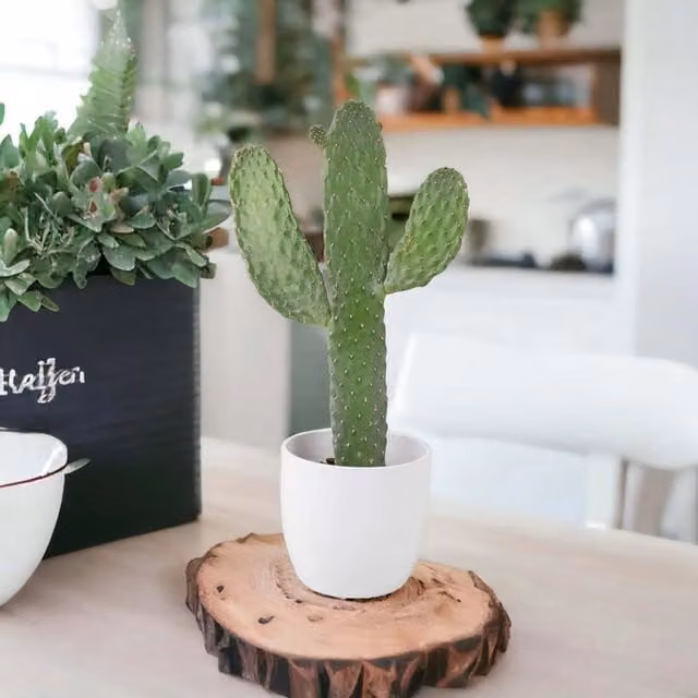 Plants by Post Cactus Consolea Rubescens Indoor Plant in Forest Green