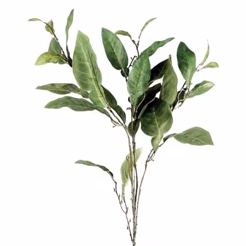 Leaf Green Artificial Ficus Foliage Stem, Height: 90 cm – 1